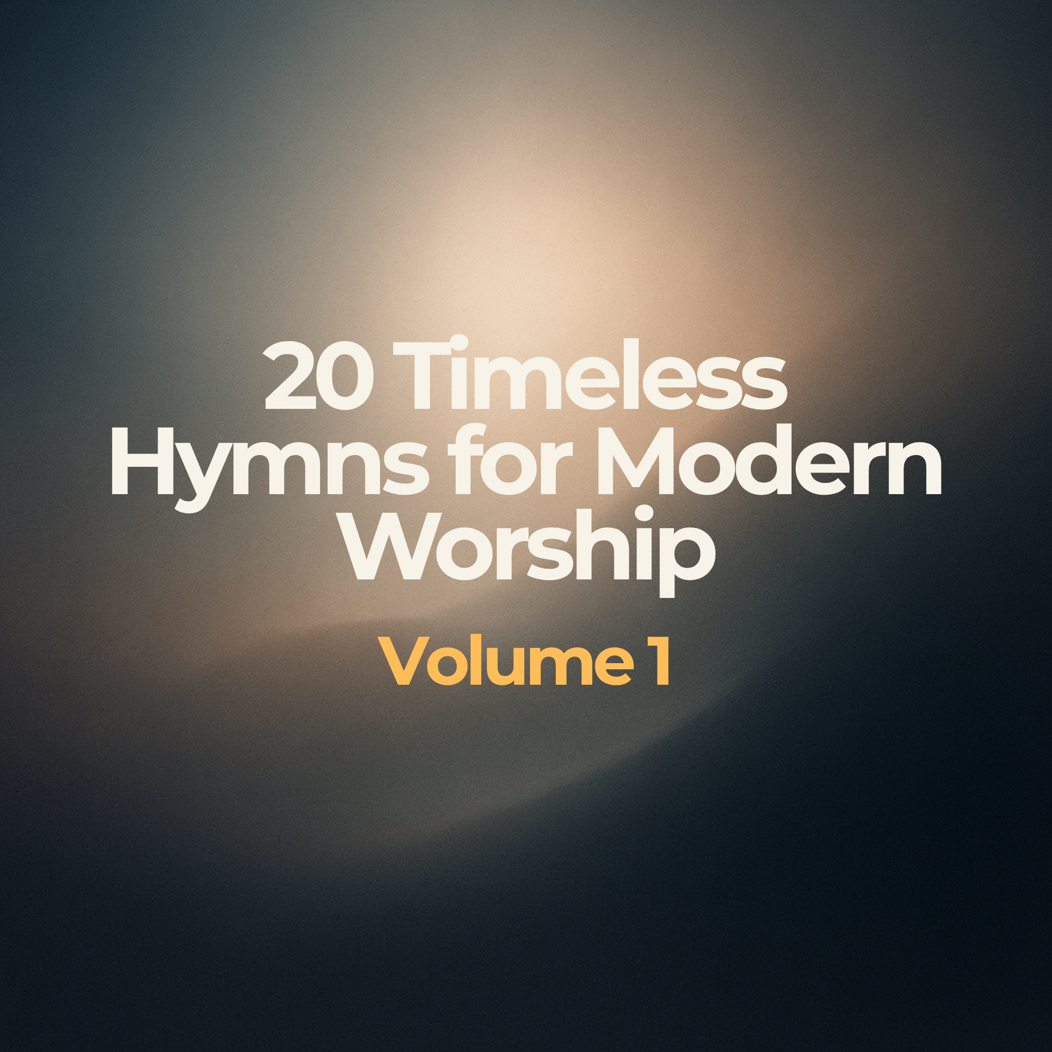 The Contemporary Hymnal – 20 Timeless Hymns Reimagined for Contemporary Worship, Volume 01 Album Cover
